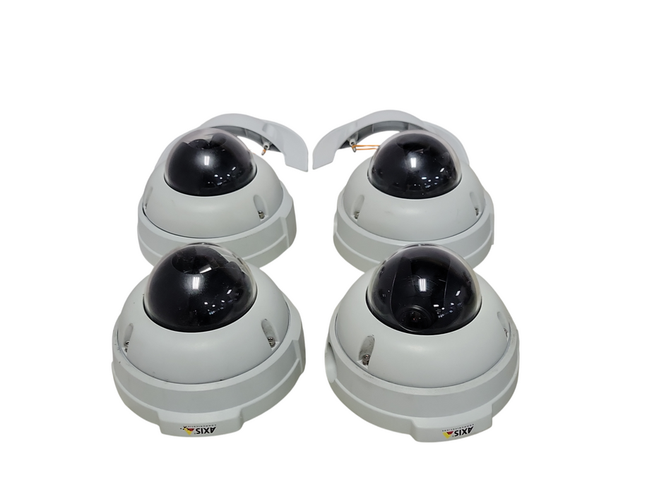 Lot of 4x Lot of 6 AXIS Communication 225FD Network Camera PoE, READ _