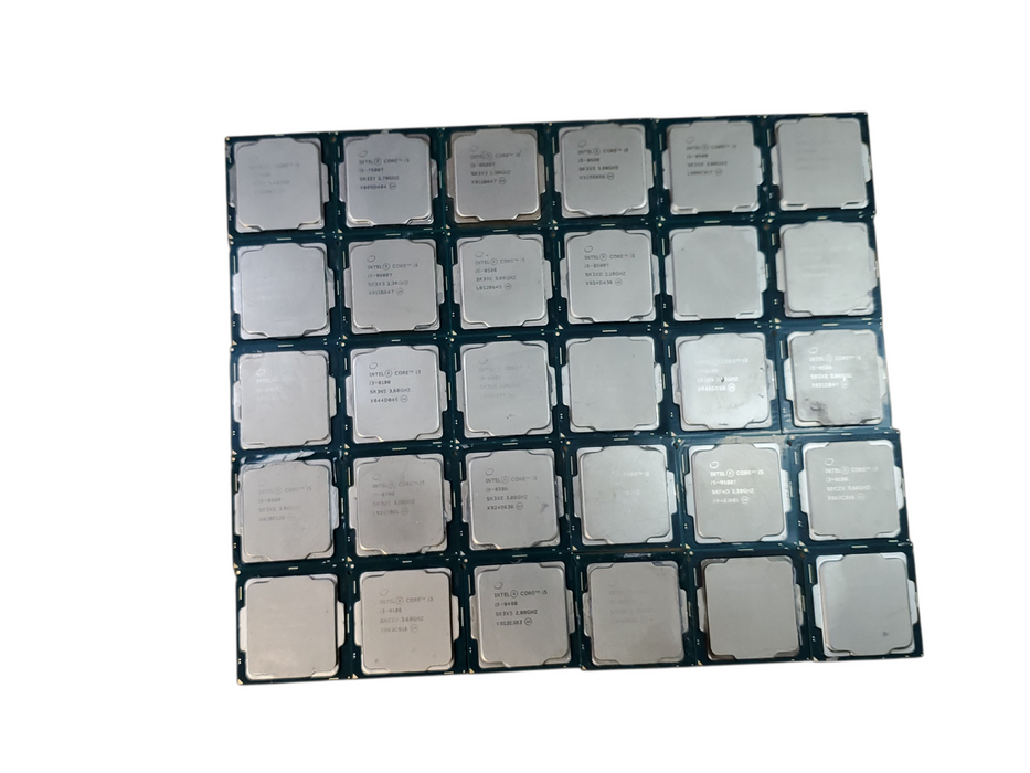 Lot of 98x 6th to 9th Gen i-series Desktop CPUs (CPU69-38)