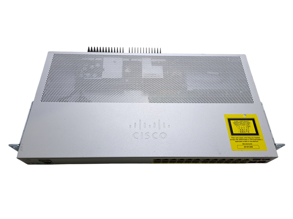 Cisco WS-C2960L-24PS-LL V01 | 24-Port Gigabit PoE+ Silent Managed Switch