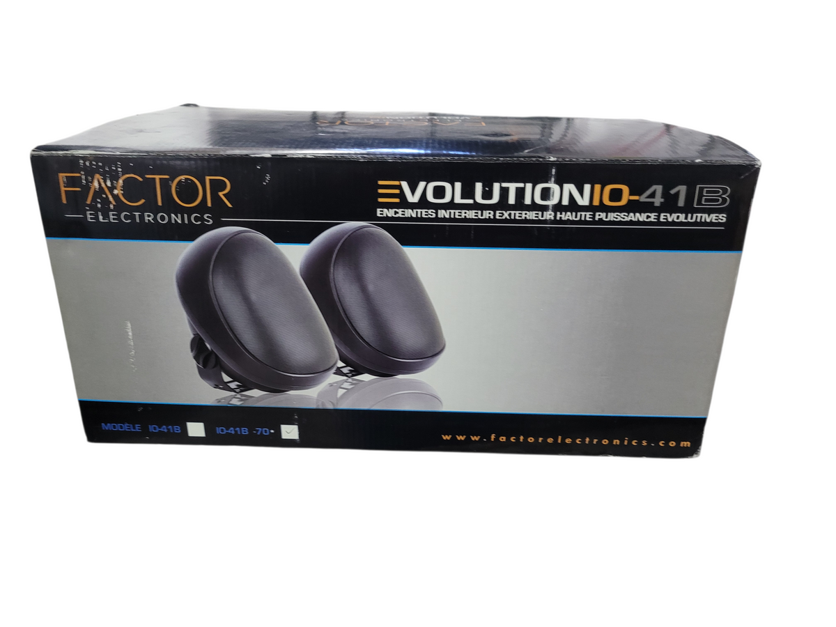 SINGLE Factor Electronics IO-41B-70 Advanced Surface Mount Speaker,25 ...