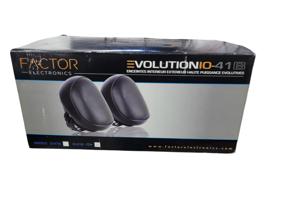 SINGLE Factor Electronics IO-41B-70 Advanced Surface Mount Speaker,25/70