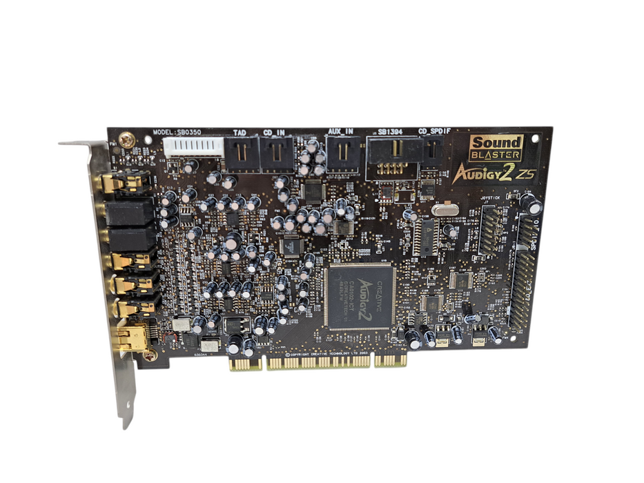 Creative Labs Sound Blaster Audigy 2 ZS PCI Sound Card SB0350 )