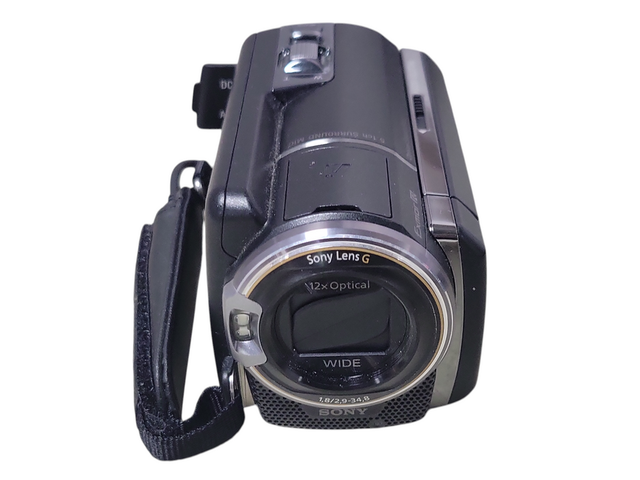 Sony HDR-PJ600E 20.4MP 220 GB HDD HD Camcorder with/ Charger and case _