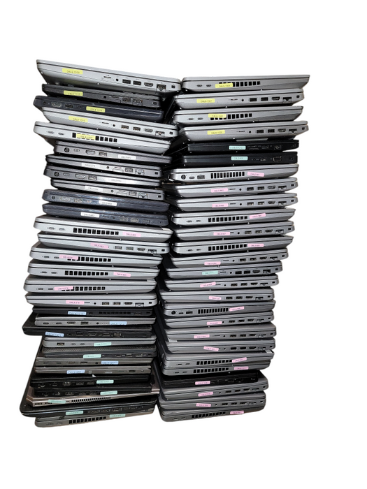 Lot 55x B/C-Grade Dell/Lenovo/HP 7-11Gen BIOS Locked Laptops (DBL6-19)