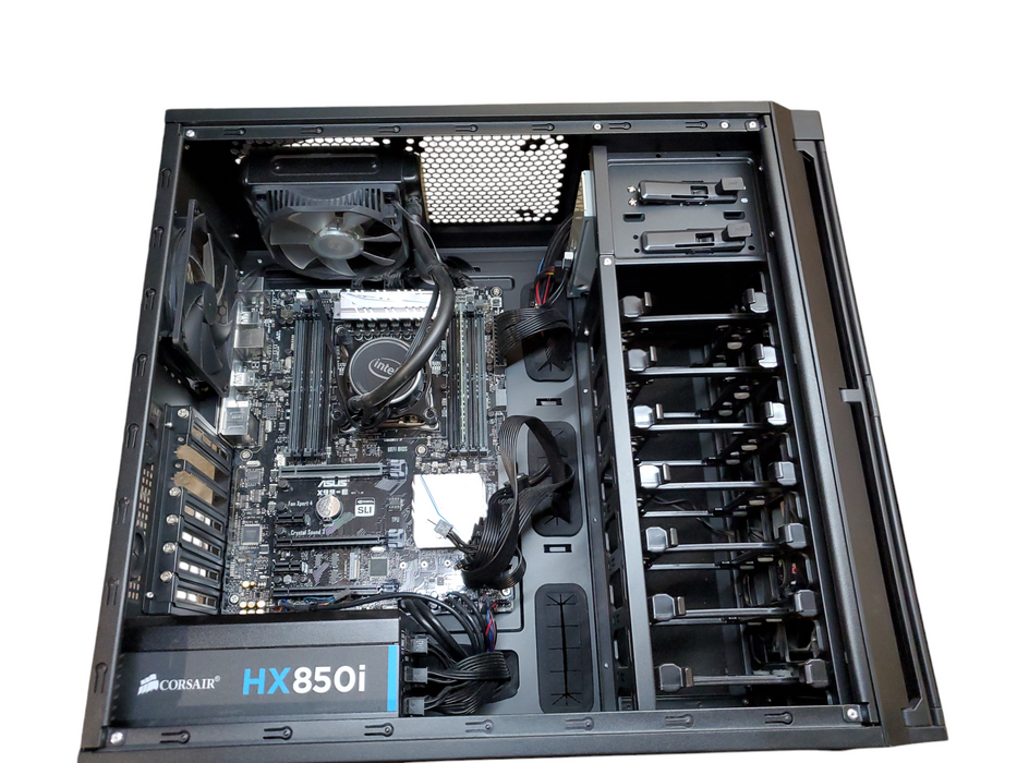 Custom Desktop Asus X99-E Core I7-6800K 3.40GHz 16GB Ram No HDD No GPU