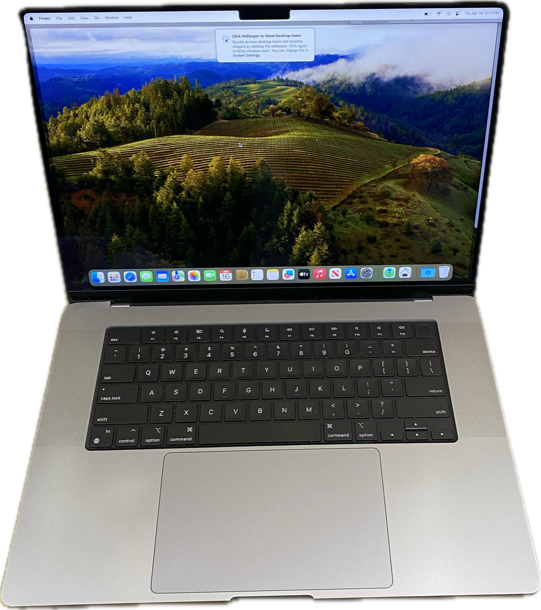 Apple MacBook Pro 16' 2021 M1 Pro 16GB RAM 512GB SSD No Power