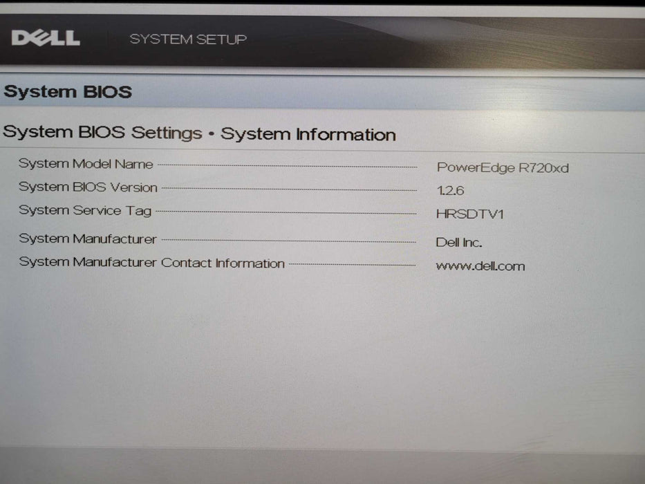 DELL R720xd 2U Intel Xeon E5-2650 @ 2.00GHz 16GB RAM H710 Mini 3.5"  !