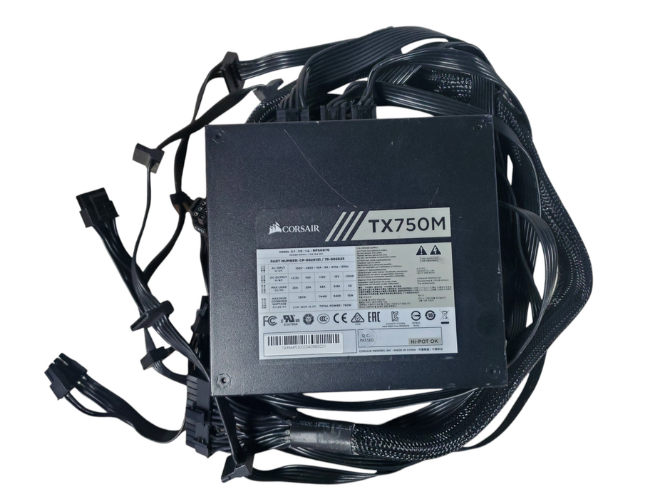 Corsair TX750M Power Supply rps0070