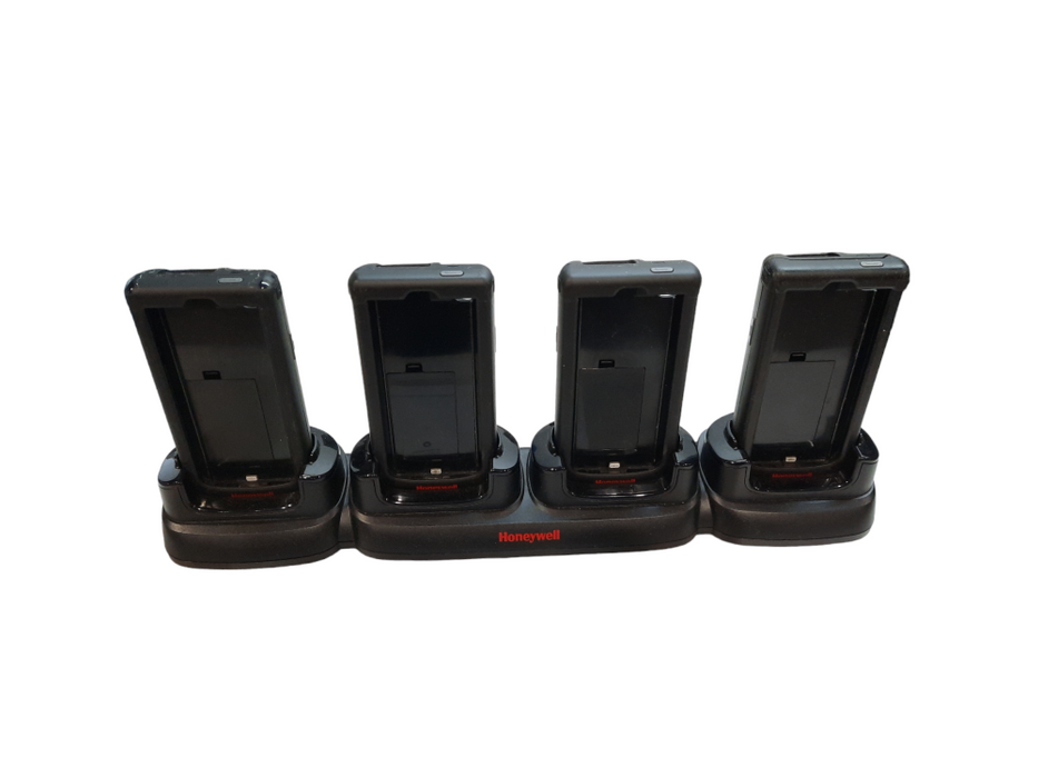Lot 4x Honeywell SL-CB-C Charging dock with 12x SL22-022201 Sled Barcode Reader