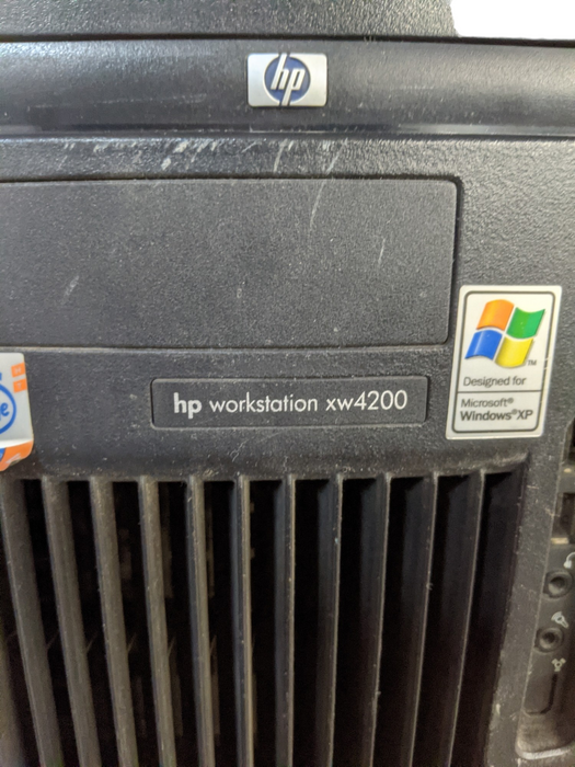 HP Workstation xw4200 | Intel Pentium 4 @ 2.80GHz | 4GB RAM | No HDD