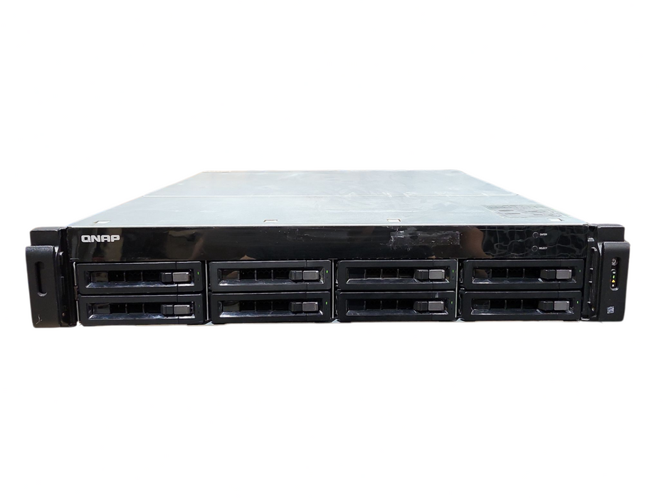 QNAP TS-EC879U-RP 8-Bays 4GB RAM NAS w/ 8x 2TB HDDs