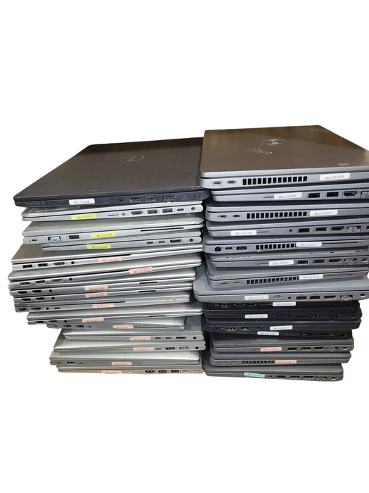 Lot 30x B/C-Grade Dell/HP 10-13Gen Laptops (BCL10-05)