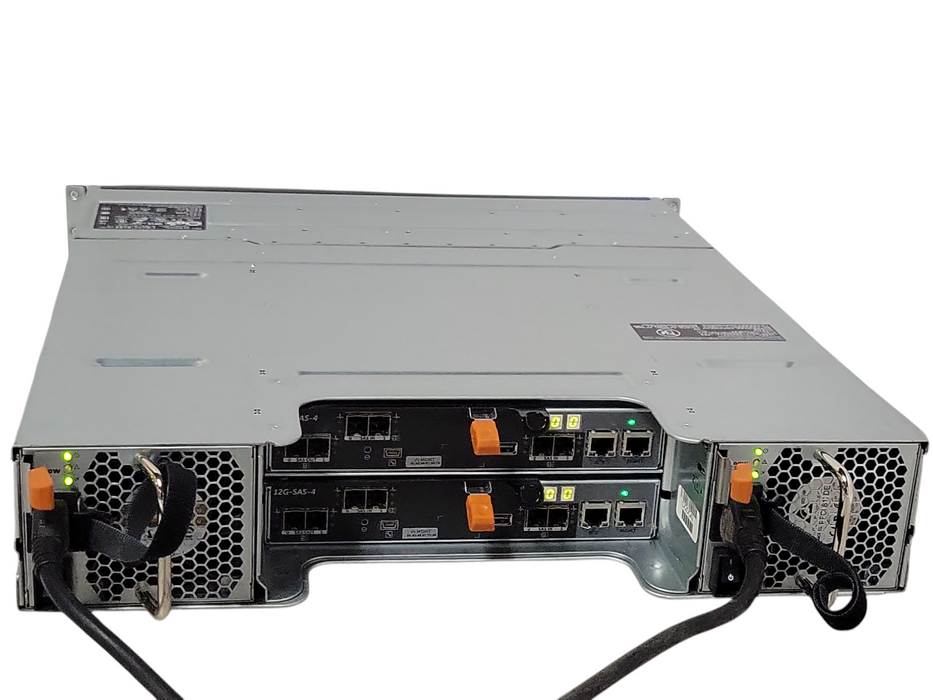 DELL PowerVault MD3420 24x 2.5'' 2x 12G-SAS-4, 2x PSU array, No HDD _