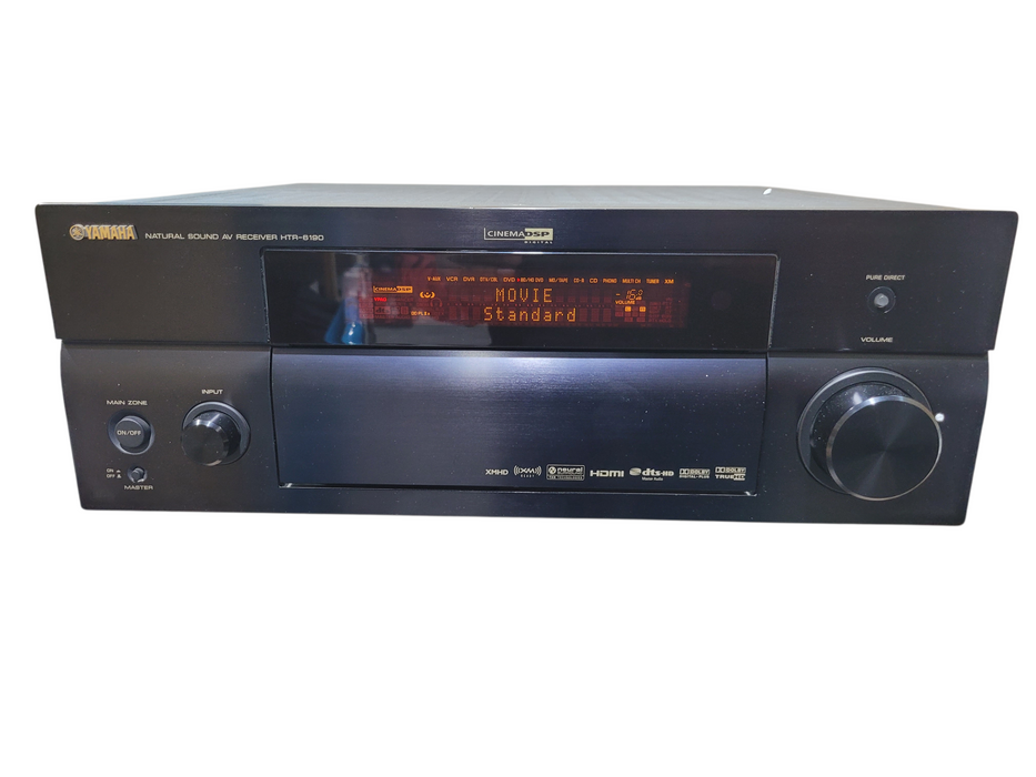 Yamaha HTR-6190 7.1 Channel AV Receiver Home Theater Surround Sound
