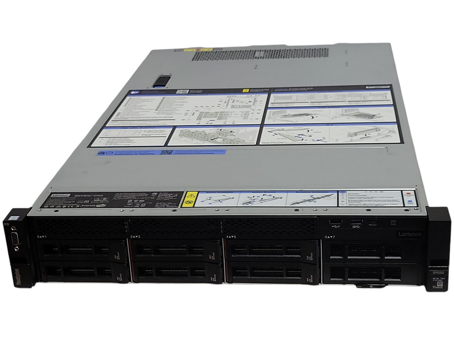 Lenovo TS SR550 1x Xeon Silver 4110 2.10GHz 32GB, 930-8i, 6x 6TB SAS HDDs _