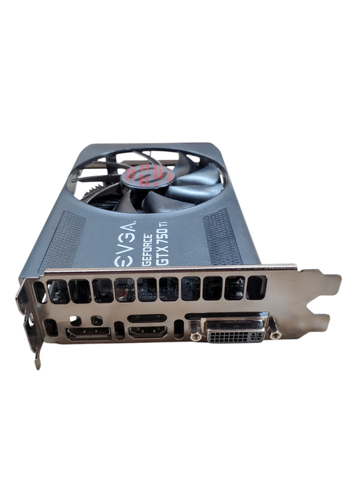 EVGA GeForce GTX 750Ti 2GB GDDR5 Graphics Card - 1xHDMI 1xDVI 1xDP