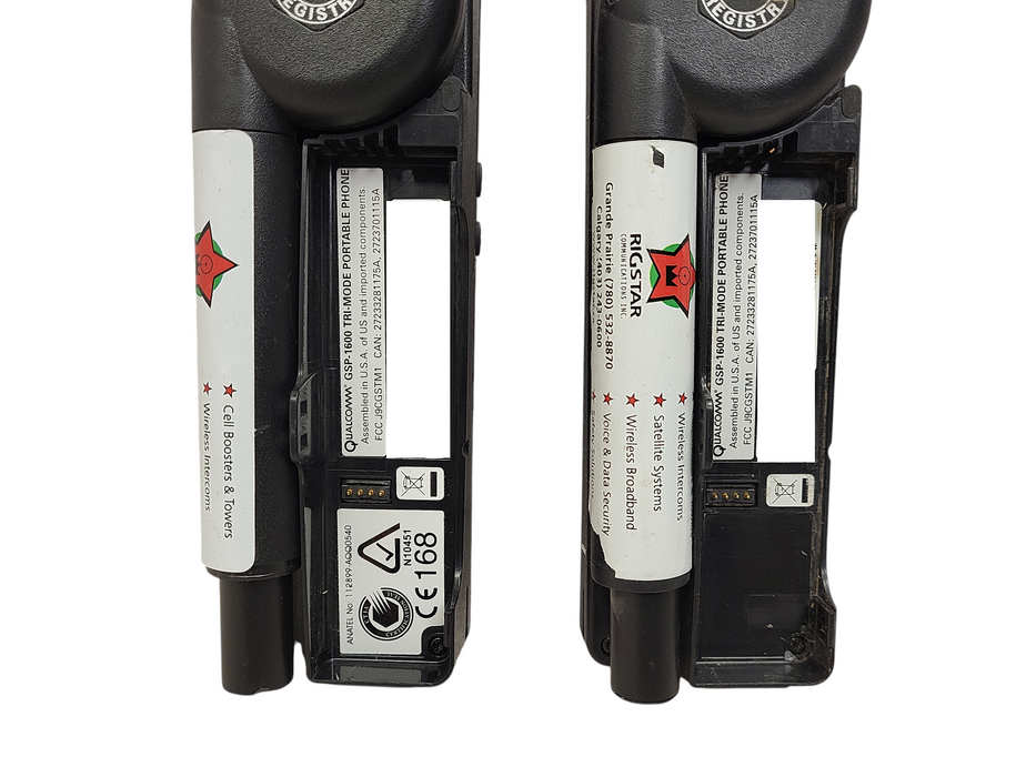 Lot of 2x Qualcomm Globalstar gsp-1600 Satellite Phone READ $