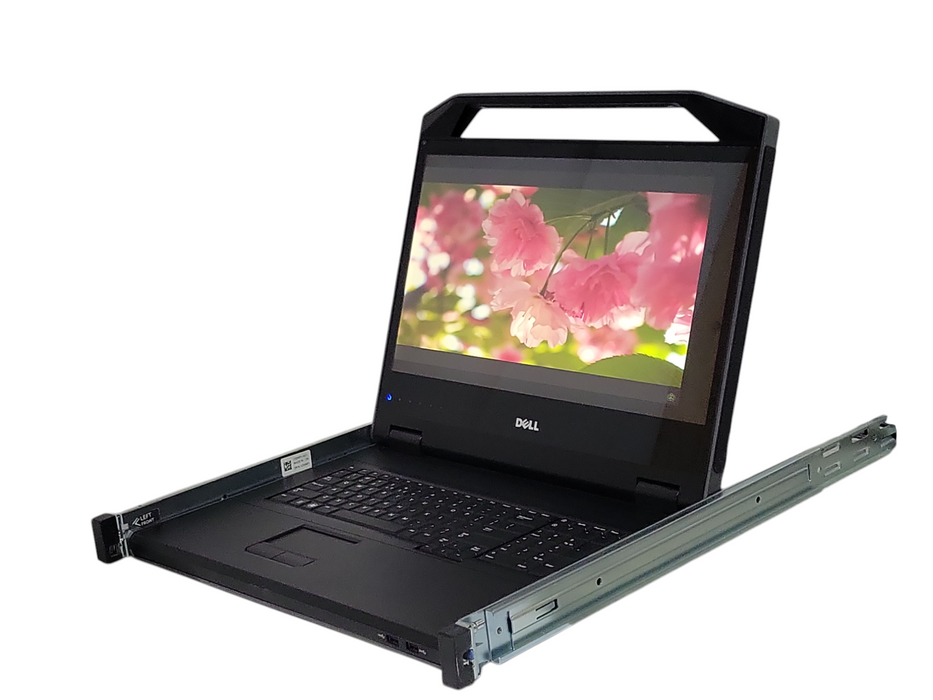 Dell KMM FPM185 1U Rack Mount 18.5in LED KVM Console _