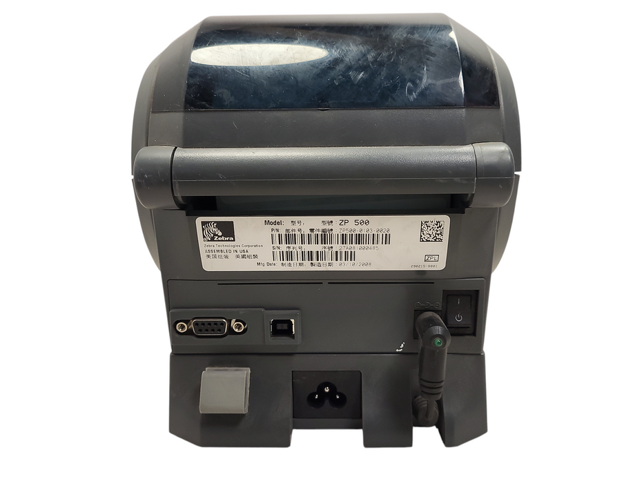 Zebra ZP500 Plus Thermal Label Printer 4" Wide Shipping Label Printer $
