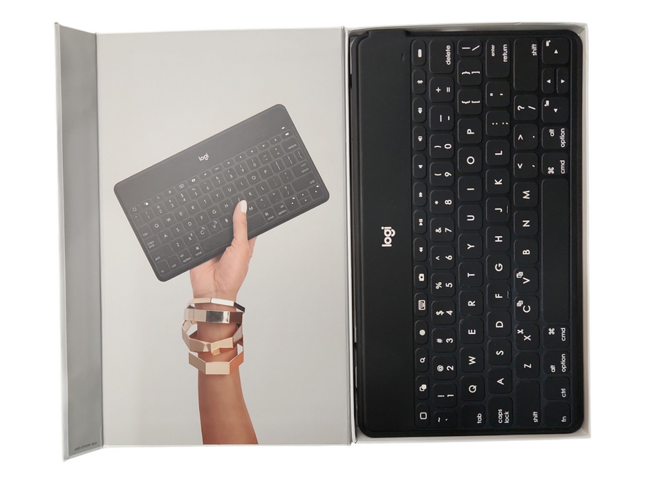 Logitech Keys-to-Go Bluetooth Ultra Slim Keyboard for iPAD + Phone Stand