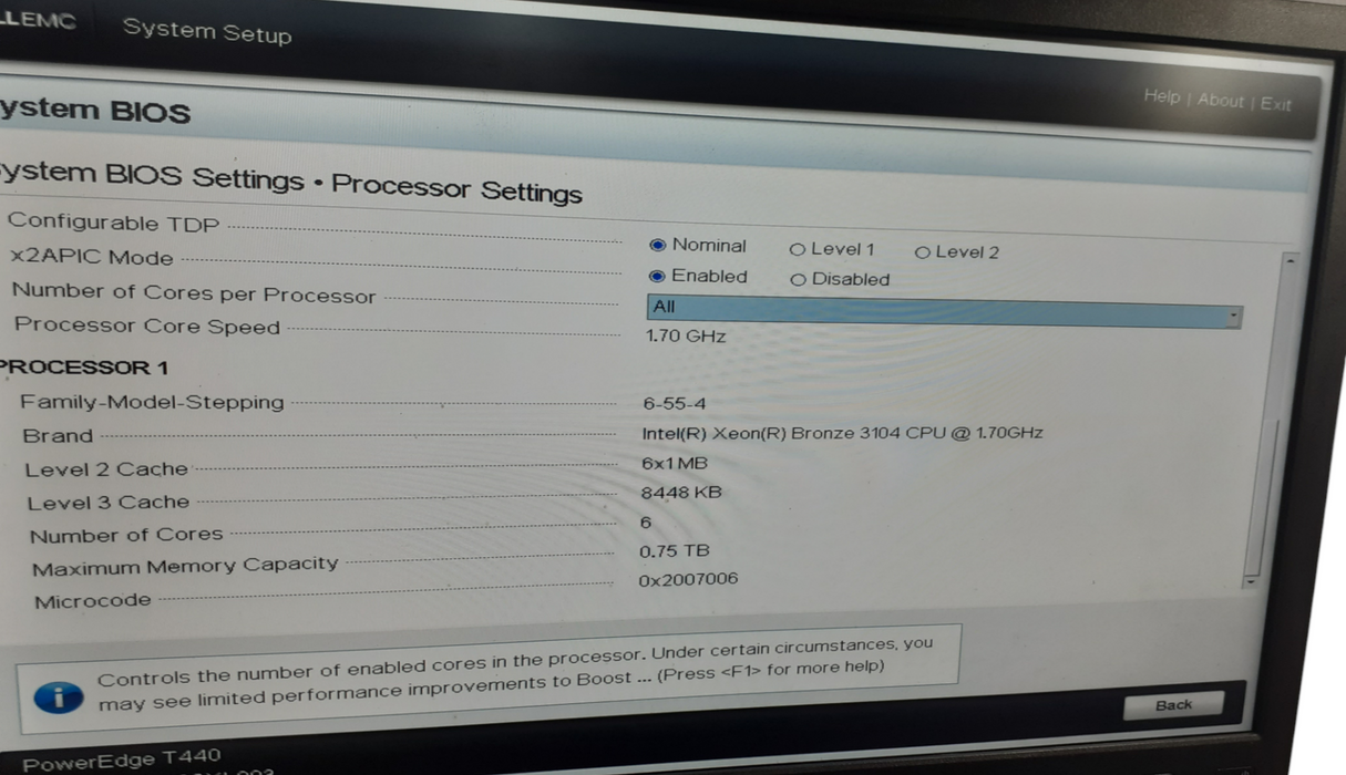 Dell EMC PowerEdge T440 Xeon Bronze 3104 @1.70GHz 16GB DDR4 | NO HDD