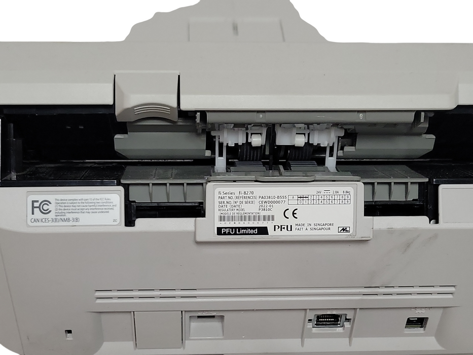 Fujitsu fi-8270 Flatbed Document Image Scanner, READ  _