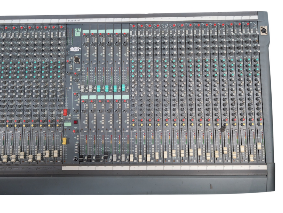 Soundcraft SM12 40 Channel Console with Case No PSU  -