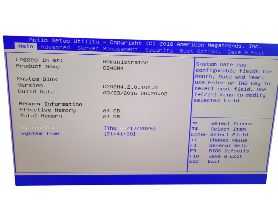Cisco UCS C220 M4 - 2x Xeon E5-2630 v3 64GB DDR4 2x1200W PSU %