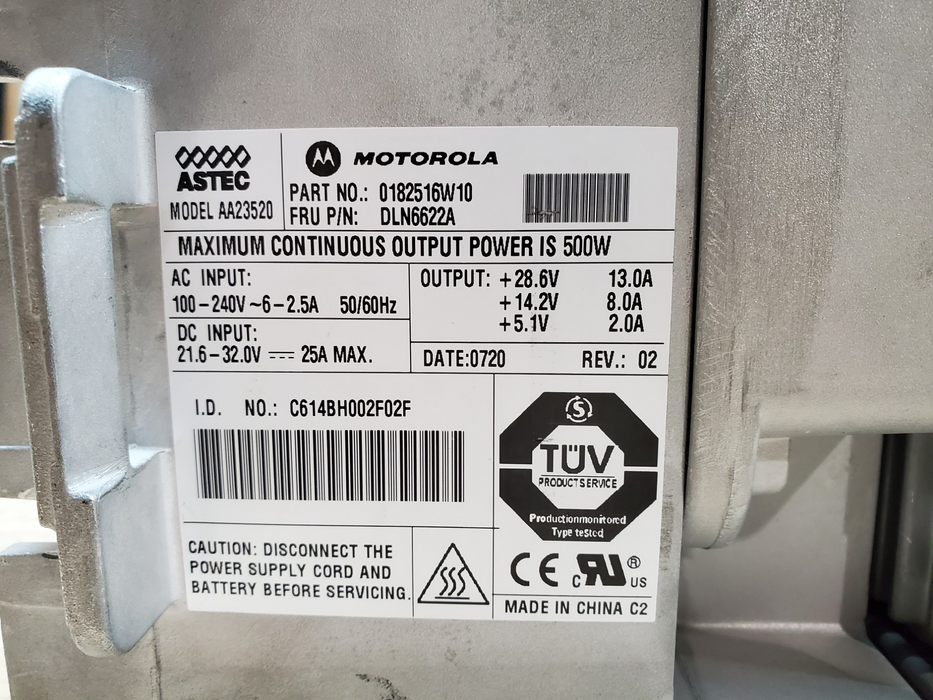Motorola MTR2000 T5766A Repeater ASTEC AA23520 *READ*