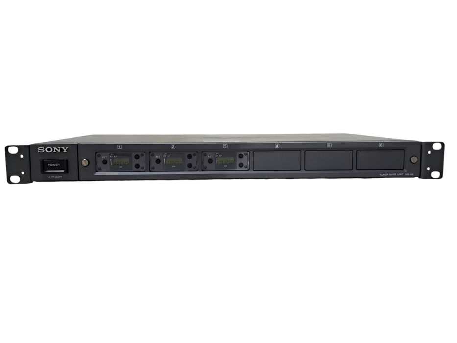 Sony MB-X6 6 Channel Modular Rack Synthesized Tuner Units