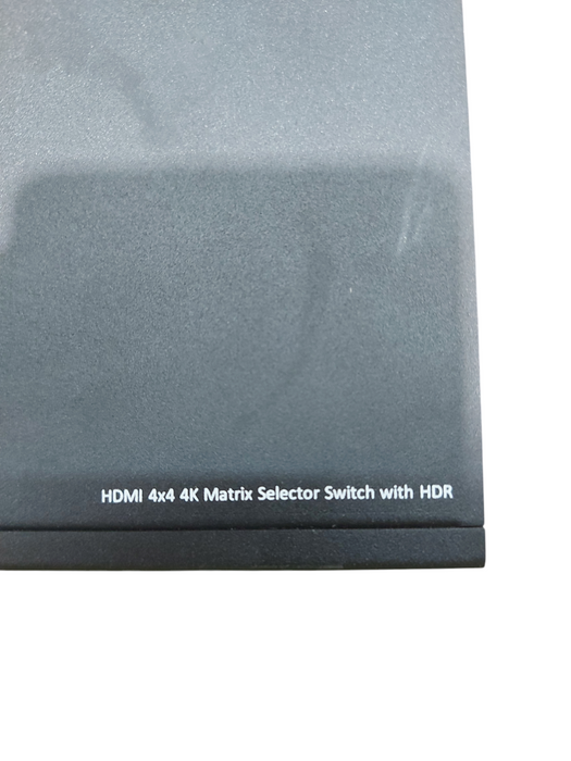 Vanco HDMI® 4×4 4K Matrix Selector Switch with HDR